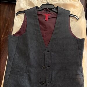 Lot of 10 Alfani and Calvin Klein Men’s Dress Vests